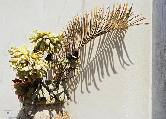Cloth Flowers and Palms, Lafayette Cemetery No. 1, New Orleans