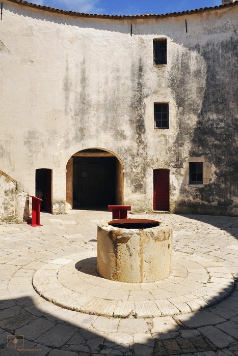 Central Keep and Well, Fort Carre, Antibes, France