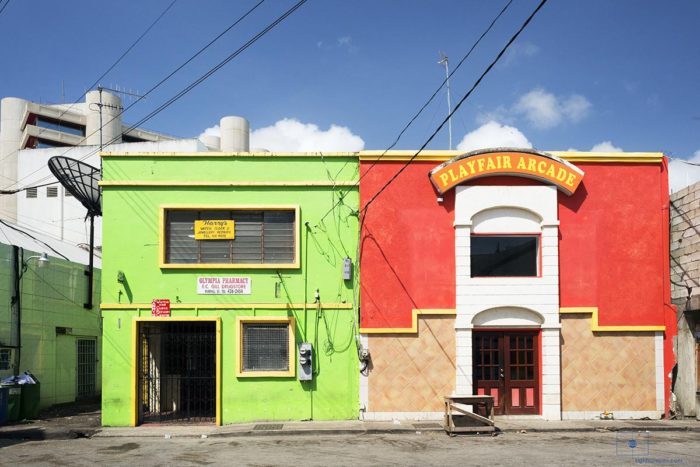 Olympia Pharmacy and Playfair Arcade, Bridgetown, Barbados