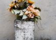 Pale Flowers in Whitewashed Urn, Lafayette Cemetery No 1, New Orleans