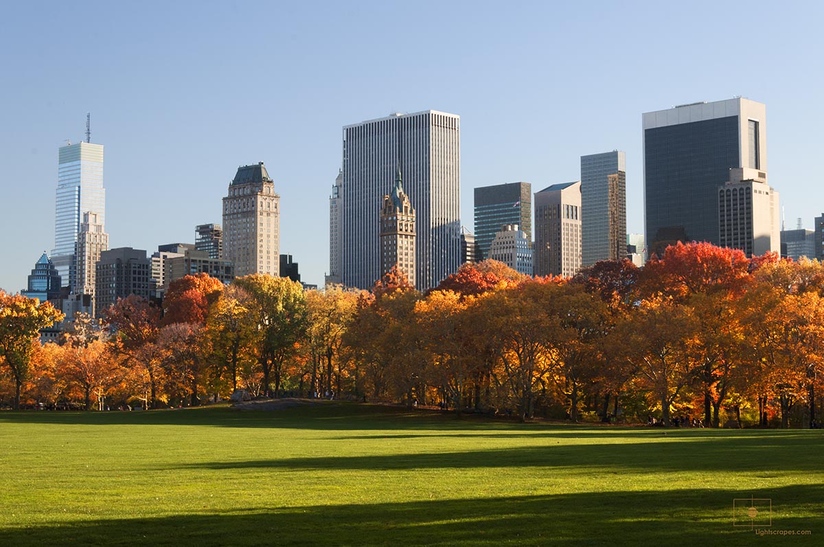 Central Park, New York City – Sheep Meadow and Central Park South ...